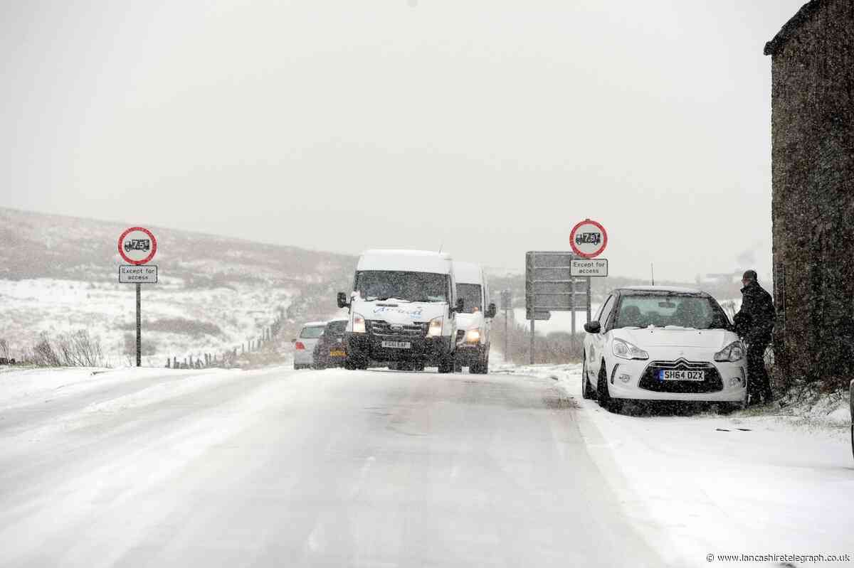 Snow forecast for East Lancs on General Election day December 12