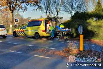 Scooterrijder gewond bij aanrijding met DHL busje