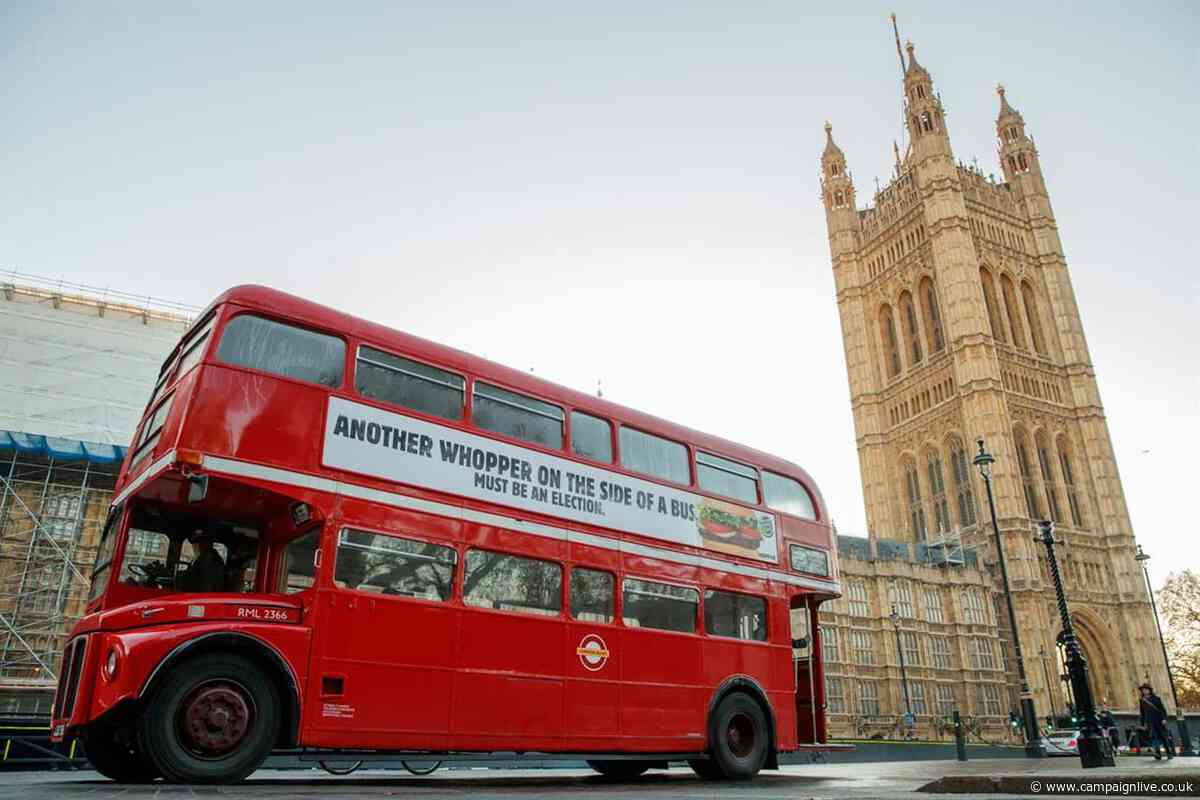 Burger King pokes fun at dishonest political claims in Whopper bus ad