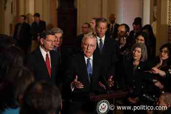 McConnell weighs impeachment backup plan if talks with Schumer fall apart