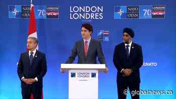 Trudeau speaks on Canada’s defence spending following NATO summit
