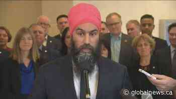 Singh comments on Trudeau ‘mocking’ Trump at NATO reception, says other things to criticize about