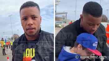 Saquon Barkley Has Emotional Meeting W/ 11-Year-Old Snubbed By Cowboys Star