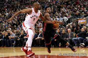 Raptors lose in OT to Miami, snapping their nine-game winning streak at home