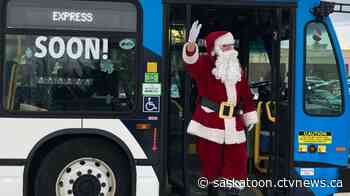 Zip around Saskatoon’s malls on the Jingle Bell Express