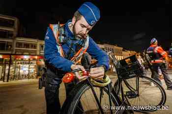10% van de Mechelse fietsers reed in november zonder licht