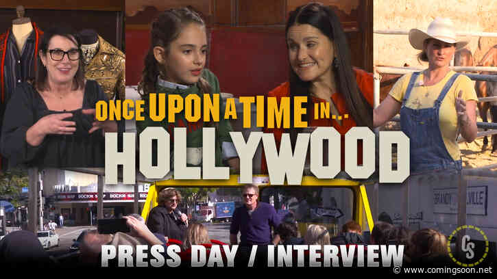 CS Video: Once Upon a Time in Hollywood Press Day Footage!