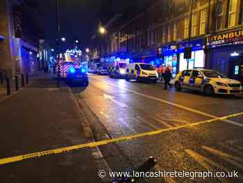 Suspected 'acid attack' outside Market Place shopping centre Bolton