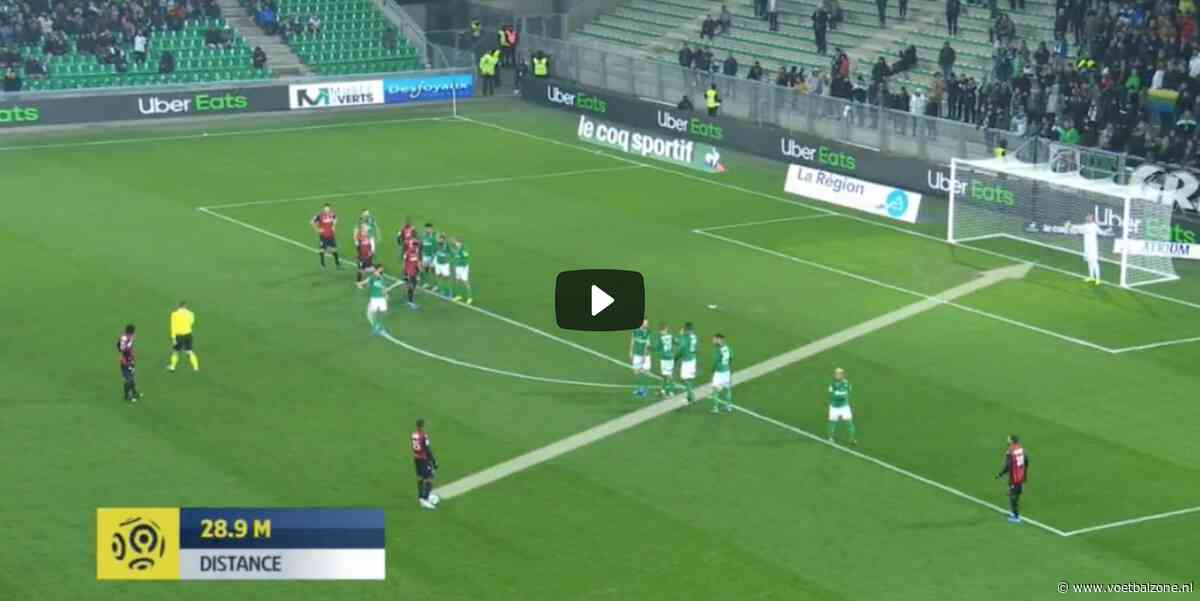 VIDEO – Kasper Dolberg trekt topvorm door met derde doelpunt in drie duels