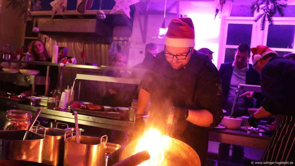 400 Gäste bei Nikolaus-Küchenparty auf Schloss Burg