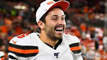 Mayfield expects to play: Mama didn't raise wuss