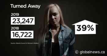 Dramatic spike in victims turned away from Alberta shelters: report