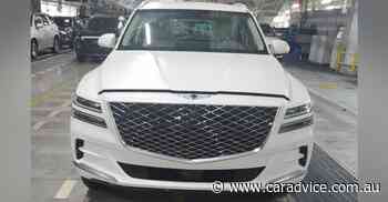 2020 Genesis GV80 leaked undisguised