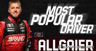 Justin Allgaier wins Most Popular Driver Award in Xfinity Series