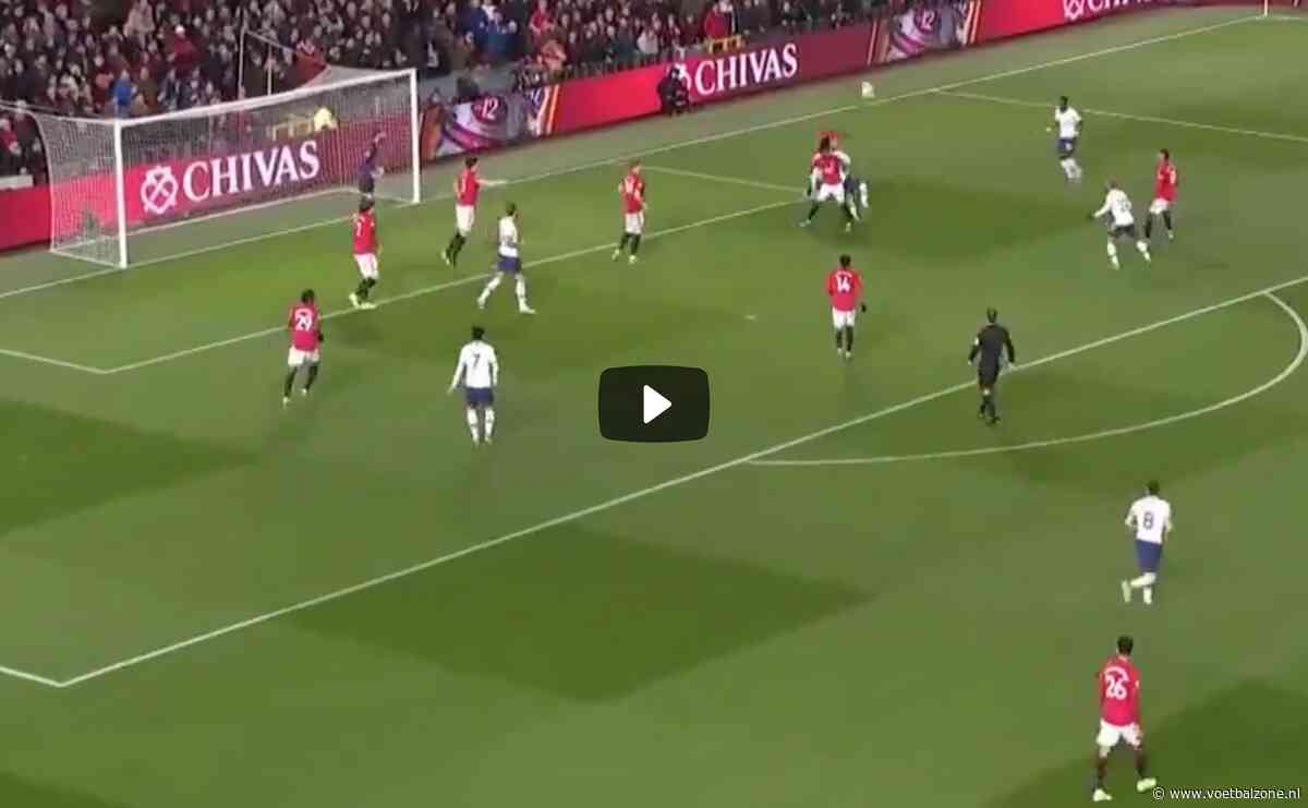 VIDEO - Dele Alli krijgt Old Trafford muisstil met weergaloze aanname