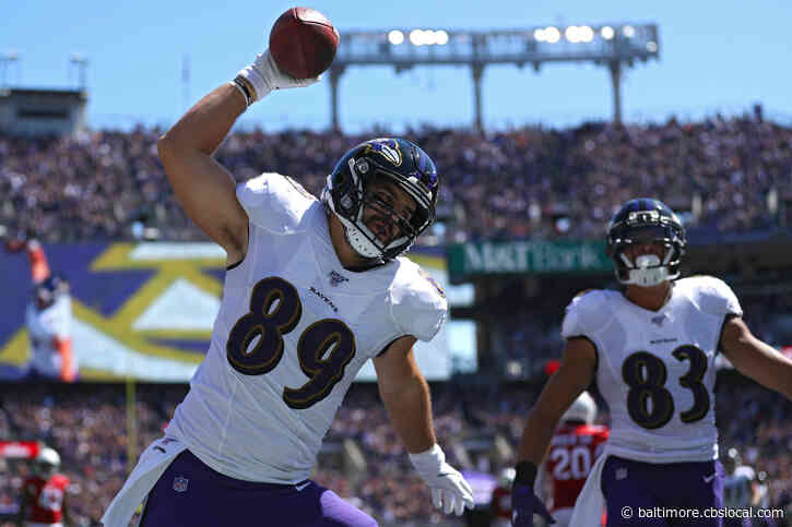 Ravens Tight Ends A Favorite Target For Lamar Jackson