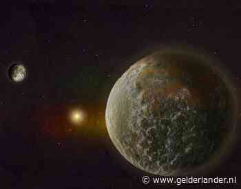 Reuzenplaneet ontdekt bij witte dwerg