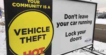 Edmonton police release ‘hot spots’ for car theft in city, downtown tops list