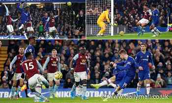 Chelsea 2-1 Aston Villa: Mason Mount's terrific volley gets Frank Lampard's men back to winning ways
