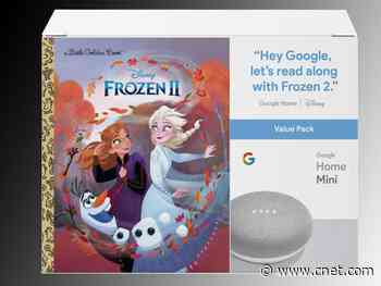 Get a Google Home Mini with a Disney Frozen II book for $20     - CNET