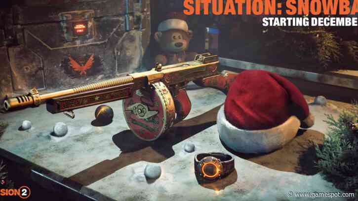 The Division 2 Adding Santa Hats, Snowball-Shooting Gun, And Permadeath Mode