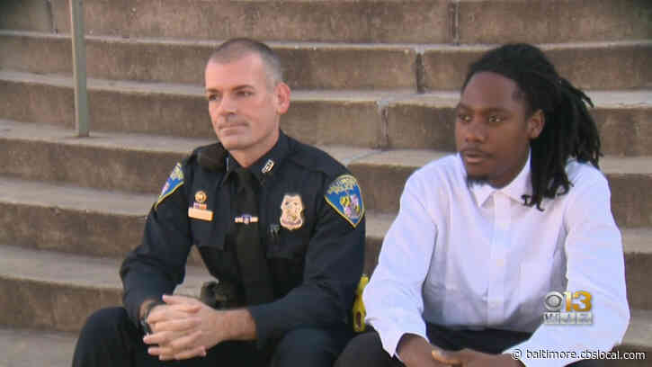 Baltimore Police Officer Forms Friendship With Teen After Responding To Distress Call