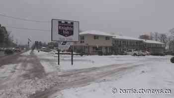 Midland motel fire sends one to hospital