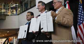 Three California governors revive cooperation agreement