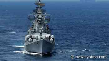 Navy warship seizes suspected Iran missile parts set for Yemen
