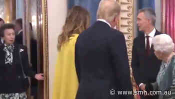 Tabloids go nuts as Queen appears to scold Princess Anne for not greeting Trump