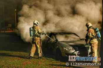 Auto in brand op bedrijventerrein de Isselt in Amersfoort