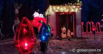 Weyburn, Sask. campground turned into winter wonderland with holiday lights display