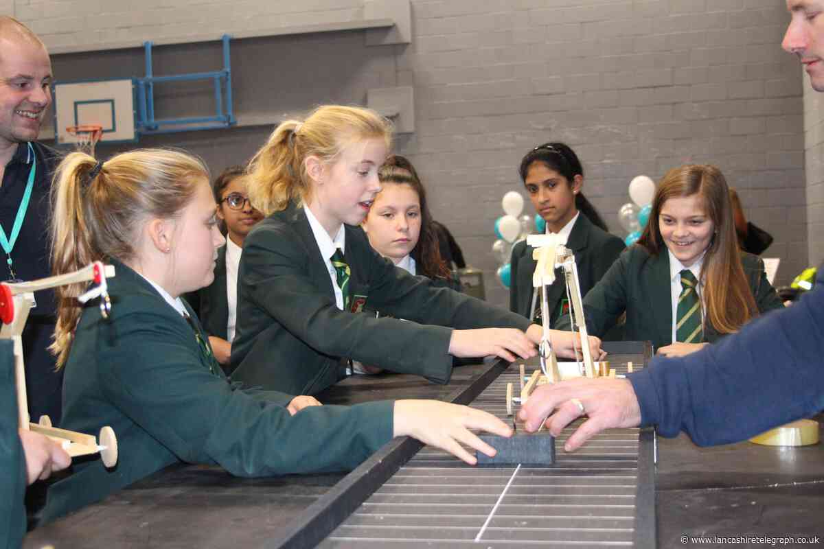 200 students enjoy engineering challenge at Nelson and Colne College