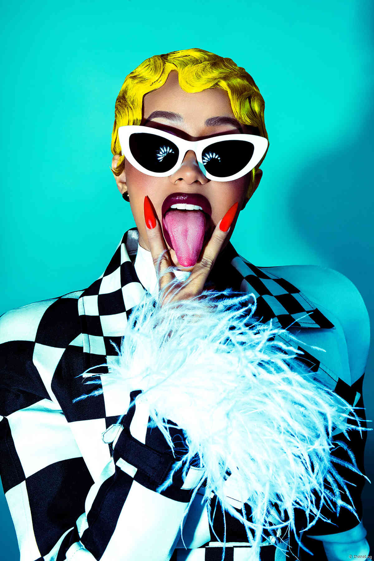 She’s Coming! Rapper Cardi B Shares Video From Private Jet!!