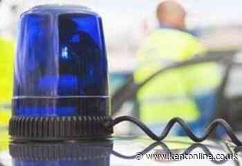 Road closed as crash puts man in hospital