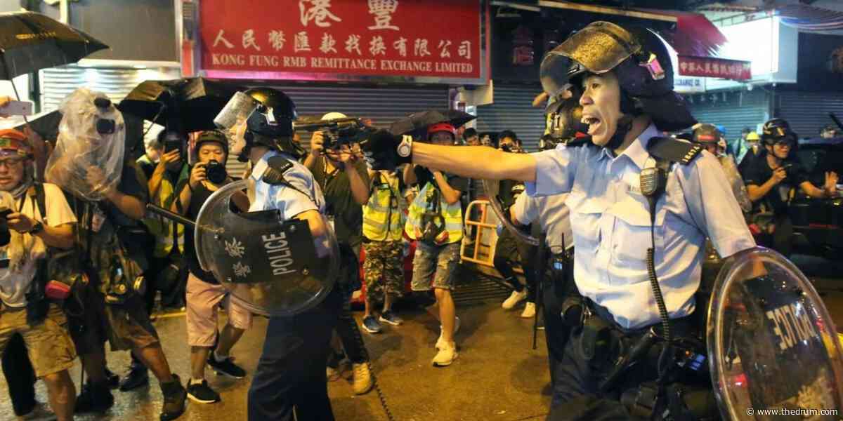 Facebook to try to protect children of Hong Kong police officers who have suffered cyberbullying