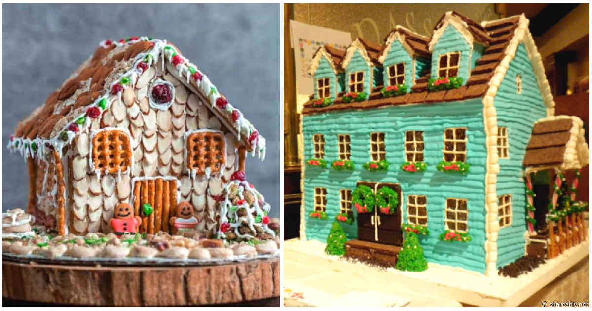65 people that took their gingerbread houses to the next level