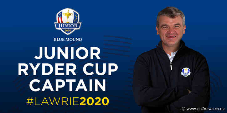 Lawrie to captain European Junior Ryder Cup team