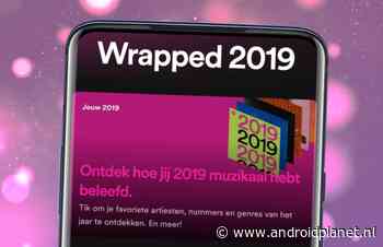 Spotify Wrapped: zo bekijk je jouw persoonlijke jaaroverzicht