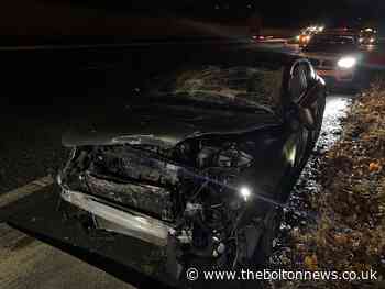 M67 crash after man double the drink drive limit