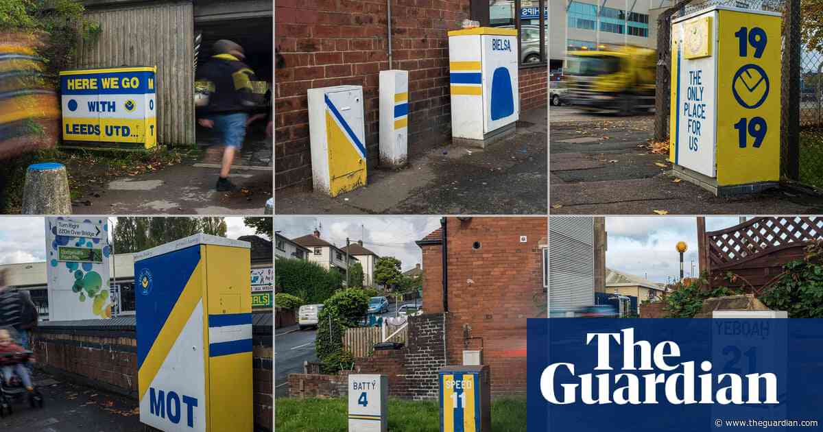 The Leeds United fan making the city beautiful – one electric box at a time
