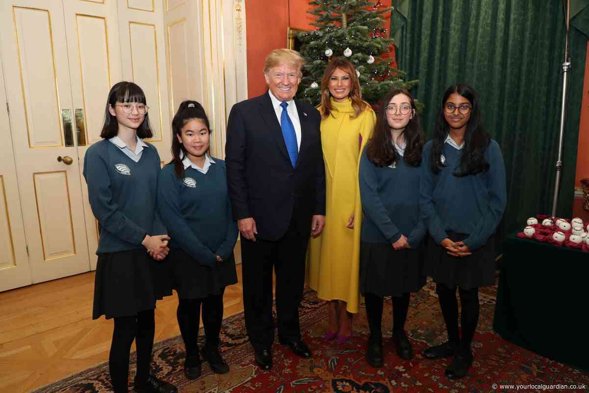 Tiffin Girls School Students Meet Donald Trump And Boris Johnson At Nato Reception Sutton News Newslocker