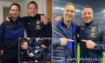 John Terry revels in his Stamford Bridge return as former captain poses for pictures