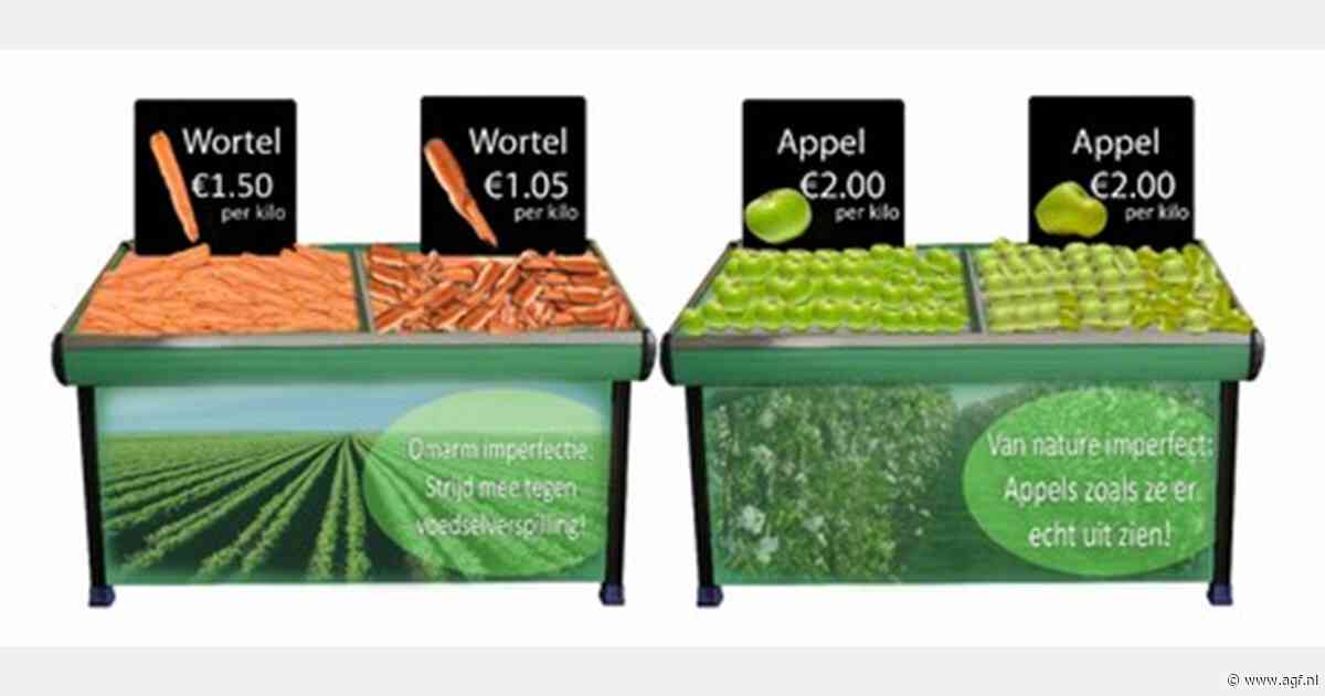 Positionering werkt bij verkoop afwijkende groenten en fruit
