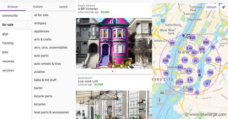 Craigslist, founded 24 years ago, is finally getting its first official app