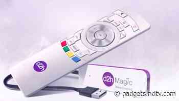 D2h Magic Voice Enabled Stick With Amazon Alexa Integration Launched at Rs. 1,199