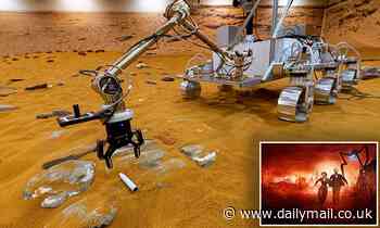 Rocks from Mars could be put in quarantine on the MOON to avoid 'War of the Worlds style disaster' 