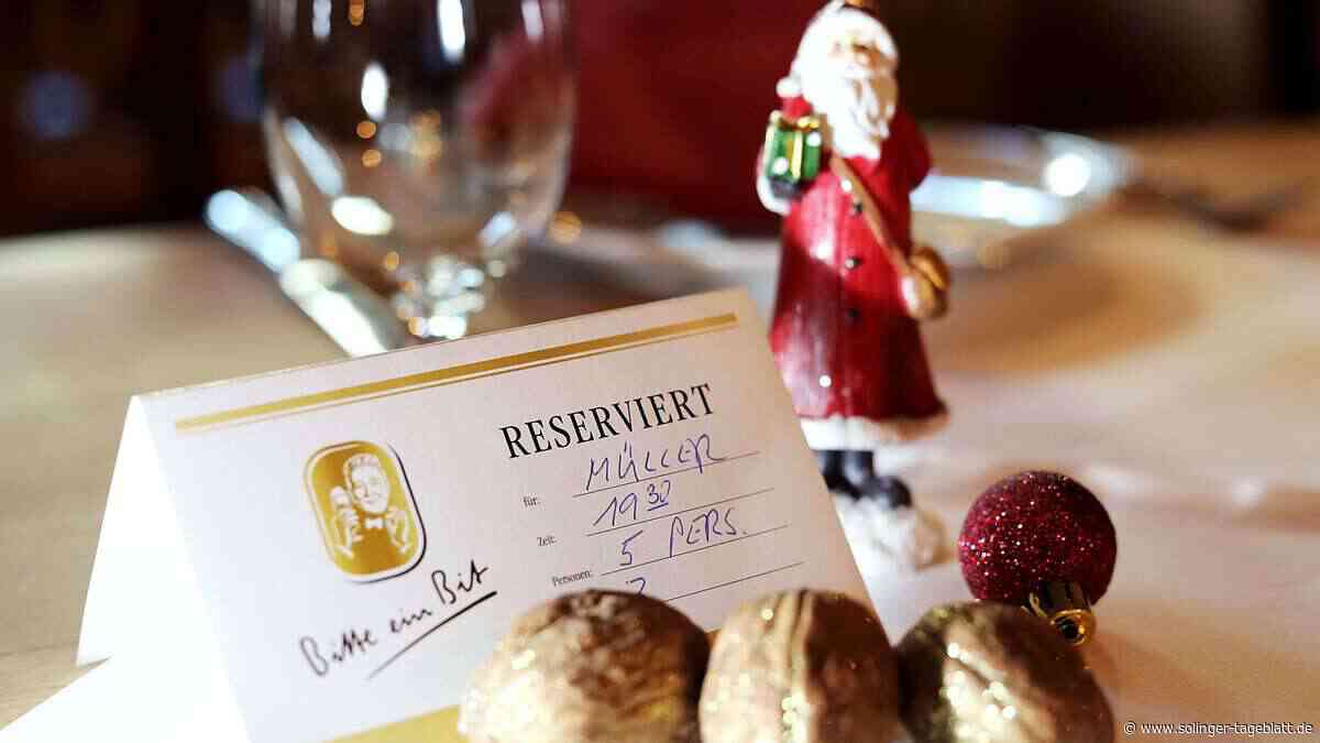 Tisch bleibt leer trotz Reservierung: Solinger Gastronomen klagen über fehlende Absagen