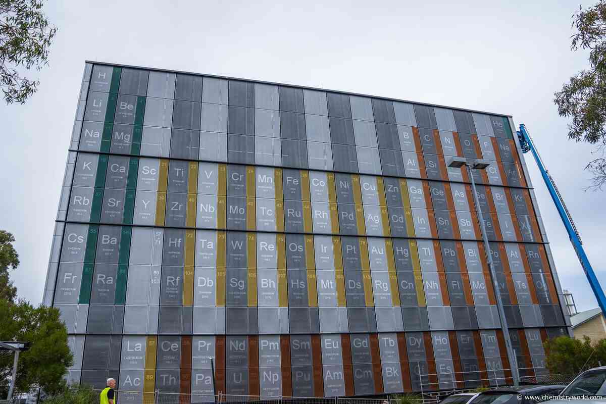 Giant periodic table four times larger than previous record holder