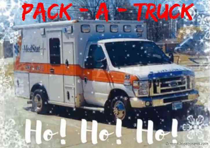 Happening today: MedStat “Pack-a-Truck” toy drive